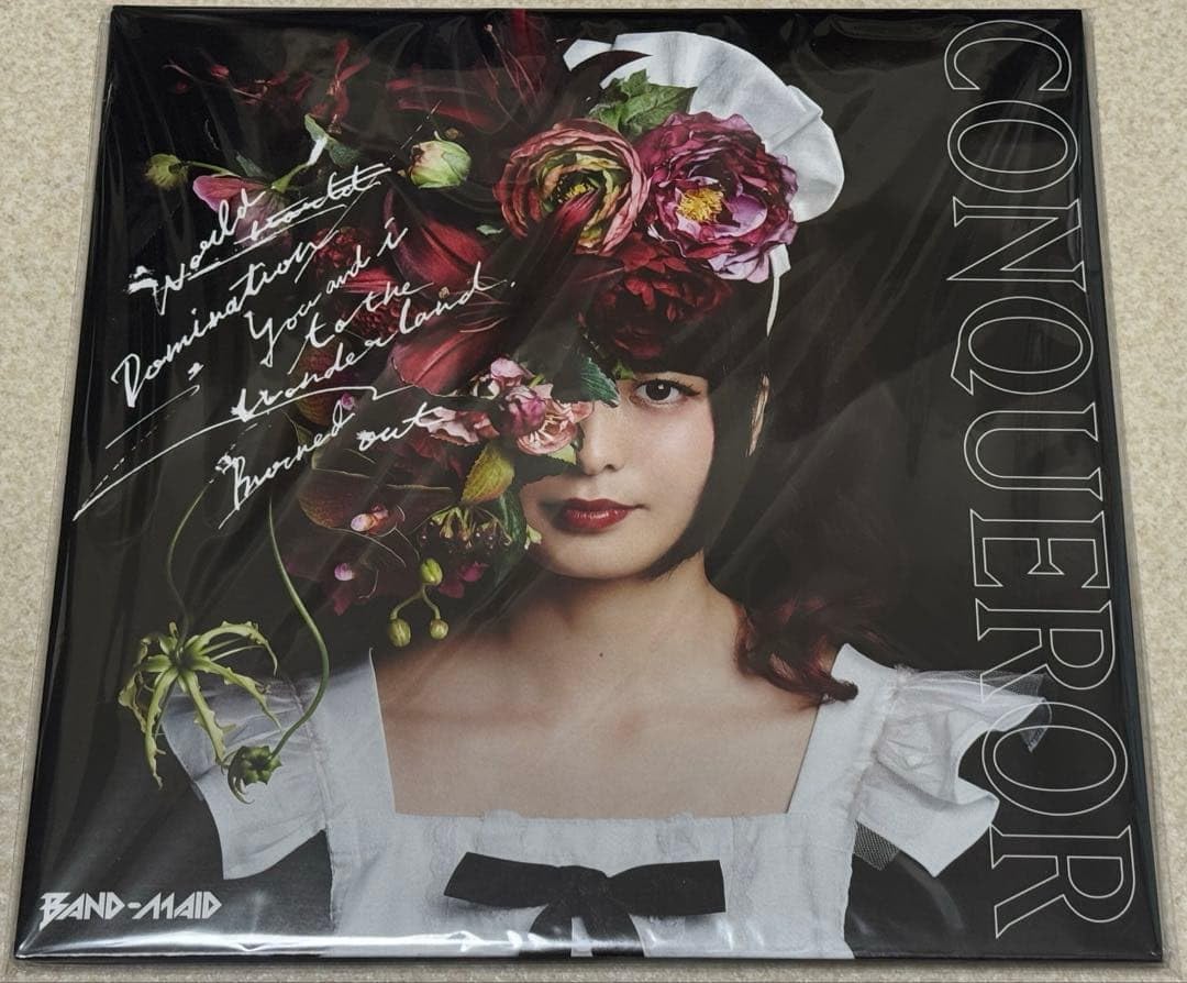 BAND-MAID/Conqueror生産限定アナログレコード盤新品2枚組ラスト Amazon.co.jp: BAND-MAID/Conqueror生産限定アナログレコード盤2枚組